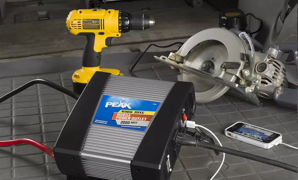 Peak Work Zone 2000- or 3000-Watt Mobile Power Outlet  - Primary Image