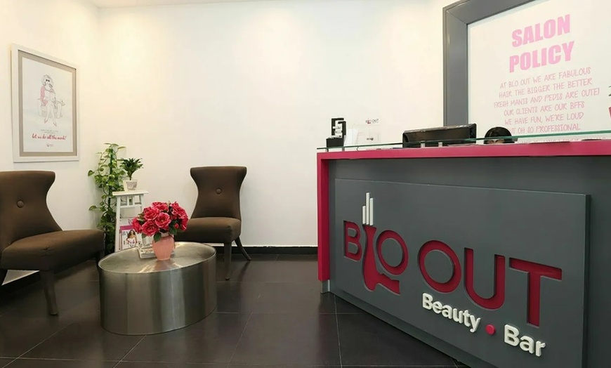 Image 6: Blow dry, Styling, Trim with Roots Colour at Blo Out Beauty Bar