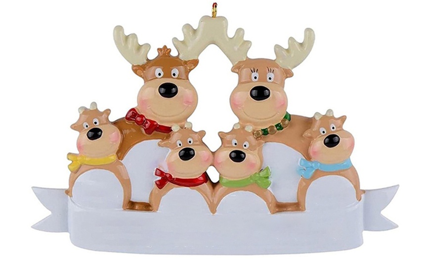 Image 6: Reindeer Family Christmas Tree Decoration