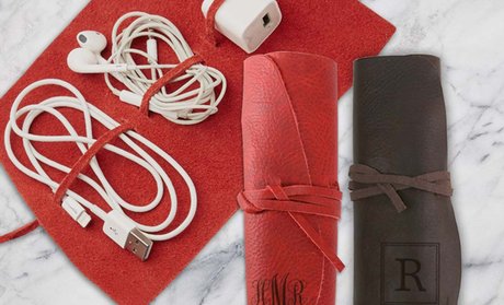 Monogram Online – $5 for Genuine Leather Multi-Cord Organizer