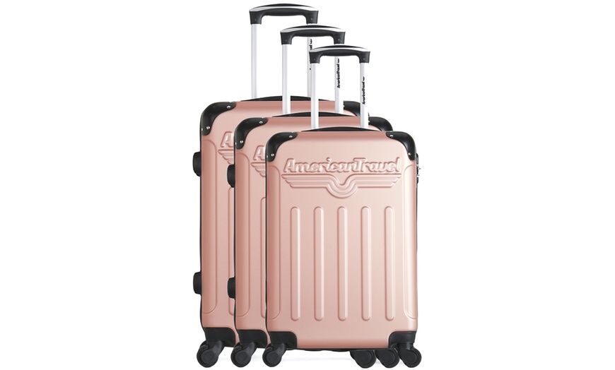 Image 42: Set of Three Suitcases