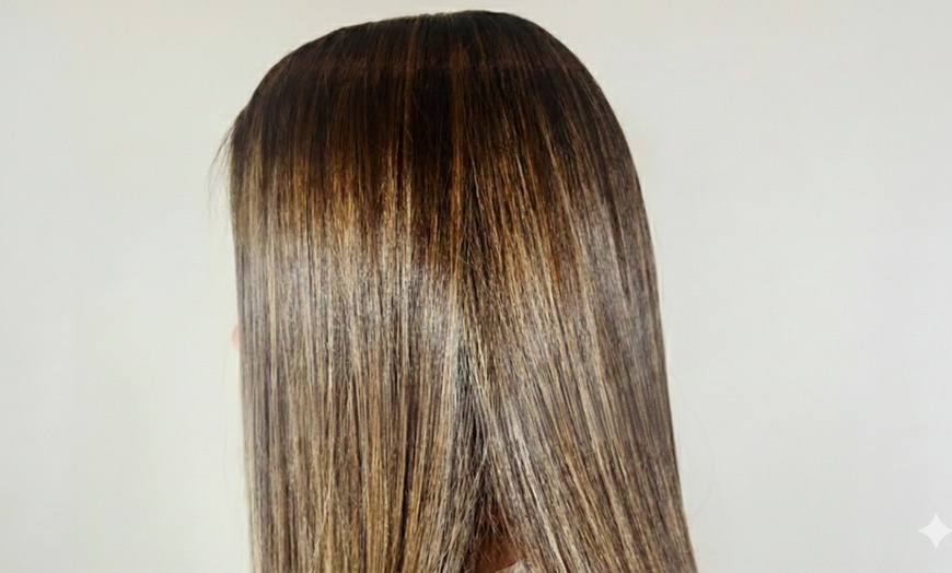 Image 2: Achieve Sleek Hair with Our Keratin Smoothing Treatment