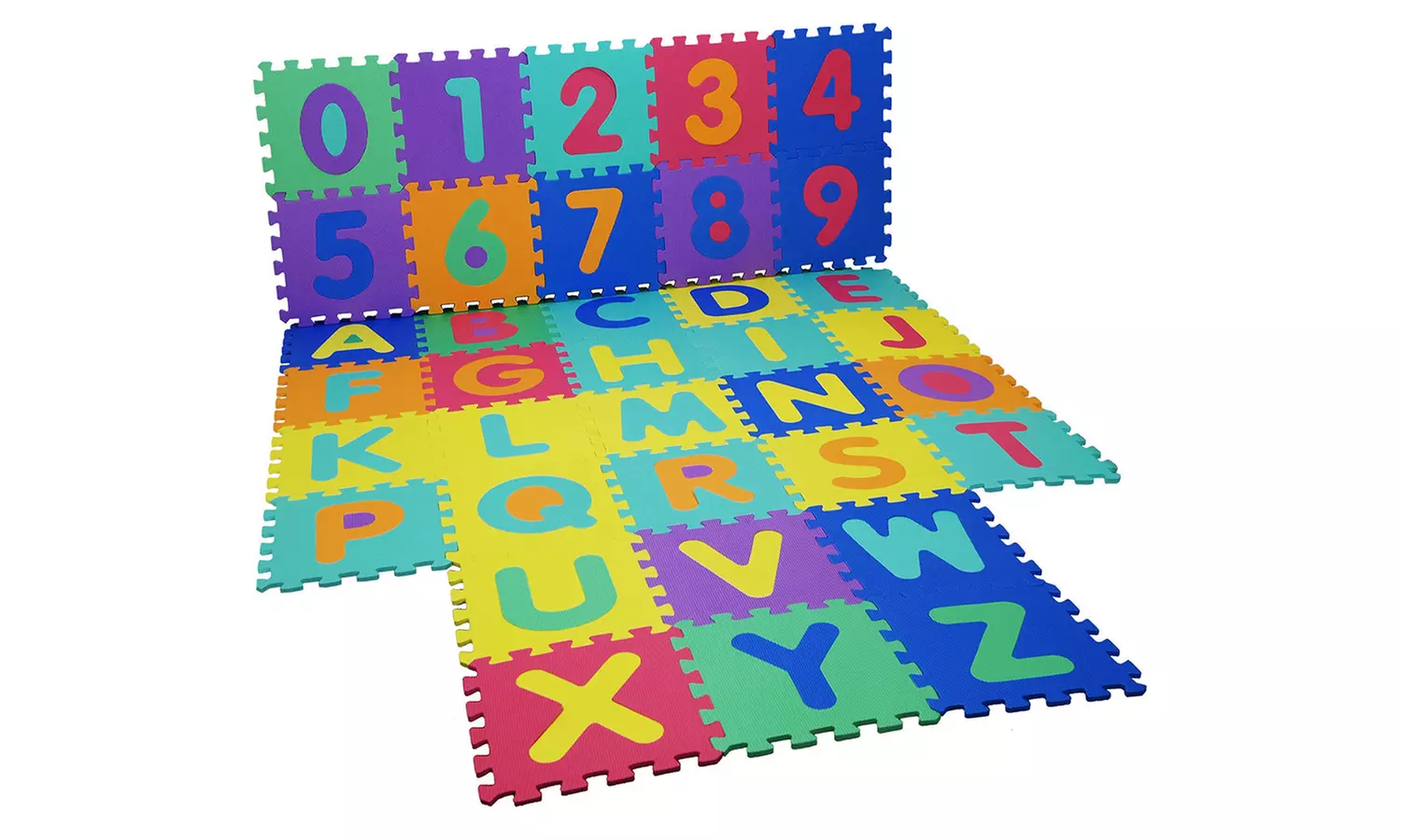 One or Two 36-Piece Kids' Foam ABC Puzzle Floor Mat Sets - Primary Image