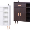 Image 1: Homcom Side Cabinet