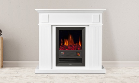 Camino elettrico Savannah MaisonRouge con effetto fiamma realistico