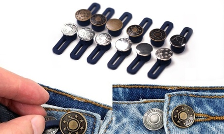 1 o 3 bottoni per estendere la larghezza dei pantaloni, disponibili in varie tipologie