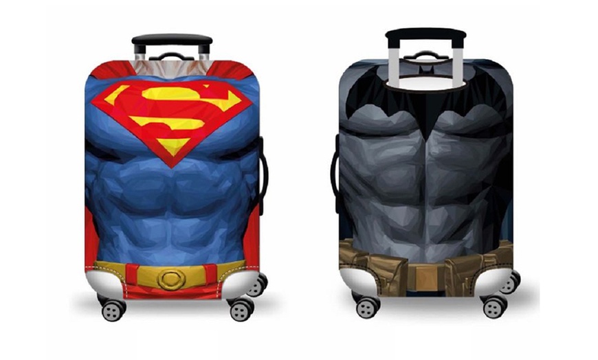 Image 5: Character Luggage Cover