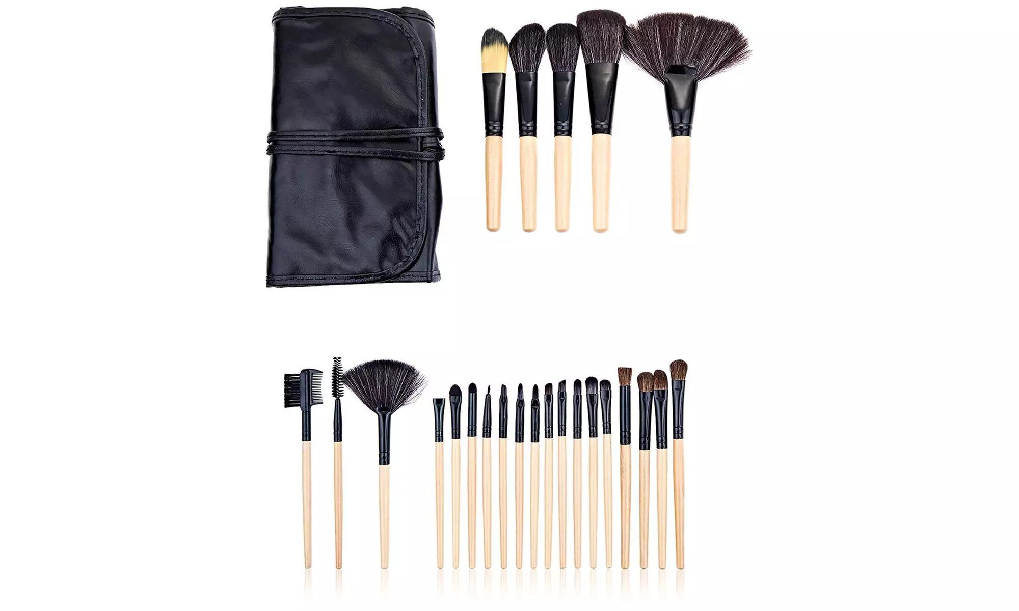 1 o 2 set di 24 o 32 pennelli professionali per trucco SDI-Paris