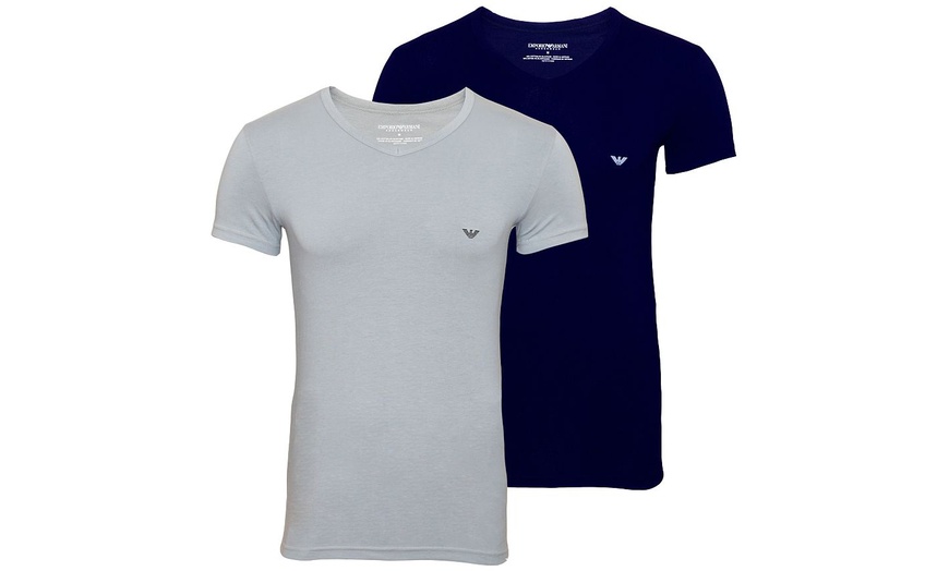 Image 6: 1 or 2 Emporio Armani Men's T-Shirts