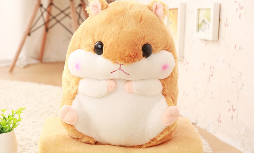 Image 8: Hamster Plush and Blanket Set