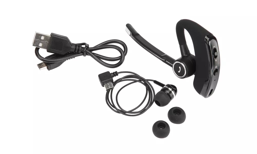 1 Voice Bluetooth Headset with Boom Microphone - Image 4