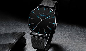 Geneva Men's Quartz Movement Watch