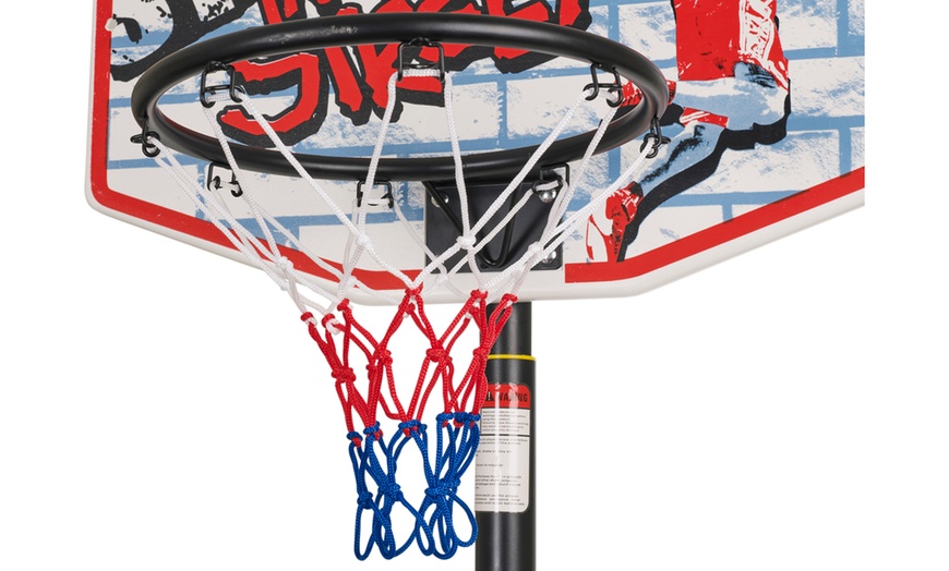 Image 7: Kids' Basketball Set with Ball