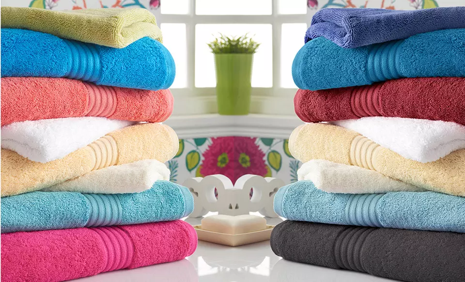 Hampton 100% Cotton Towel Set (10-Piece)  - Primary Image