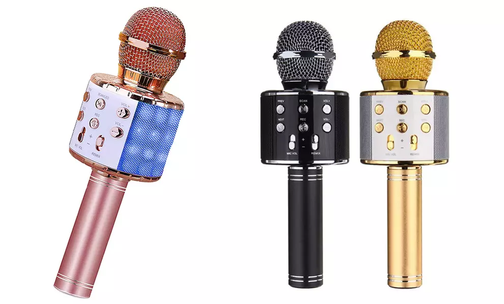 1 ou 2 microphones bluetooth pour karaoké - Primary Image