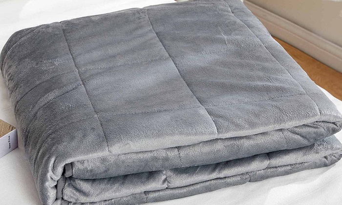 Up To 71% Off on Kathy Ireland Weighted Blanket | Groupon Goods