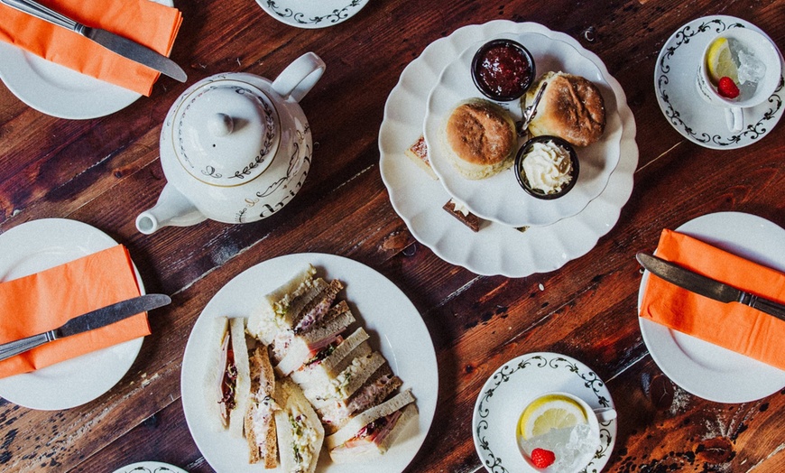 Image 4: Afternoon Tea with Cocktail Pot