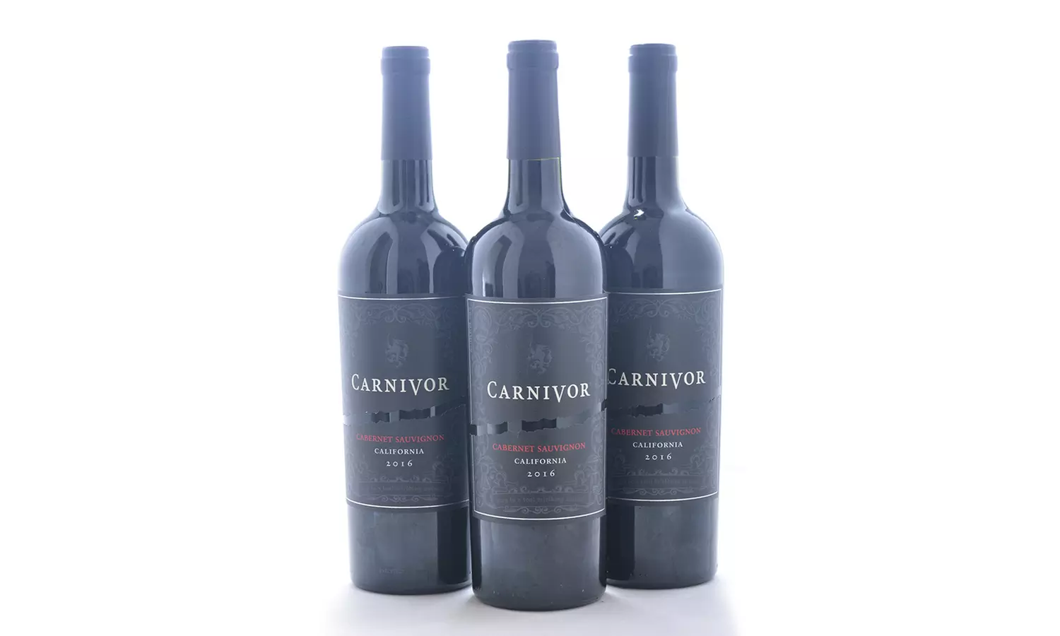 6-, 12-, 15-, or 18-Packs of Carnivor Cabernet Sauvignon from WineOnSale.com (Up to 51% Off) - Second Medium