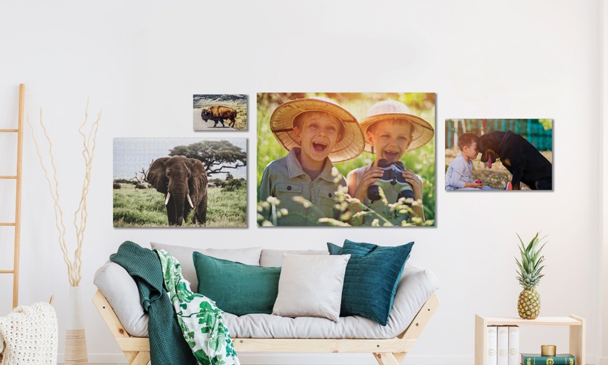 Image 3: Capture Memories with 50x75cm, 60x90cm, 100x150cm & More Sizes Canvas
