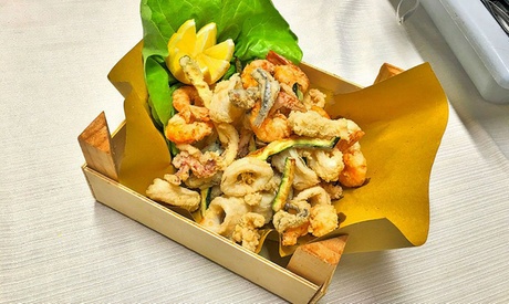 Menu di mare per una persona offerto da Libeccio Ristorantino (sconto 42%). Consegna a domicilio gratuita