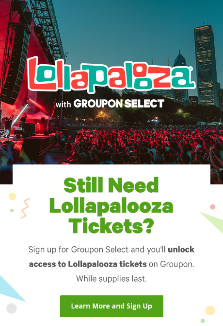 Groupon Select + Lollapalooza