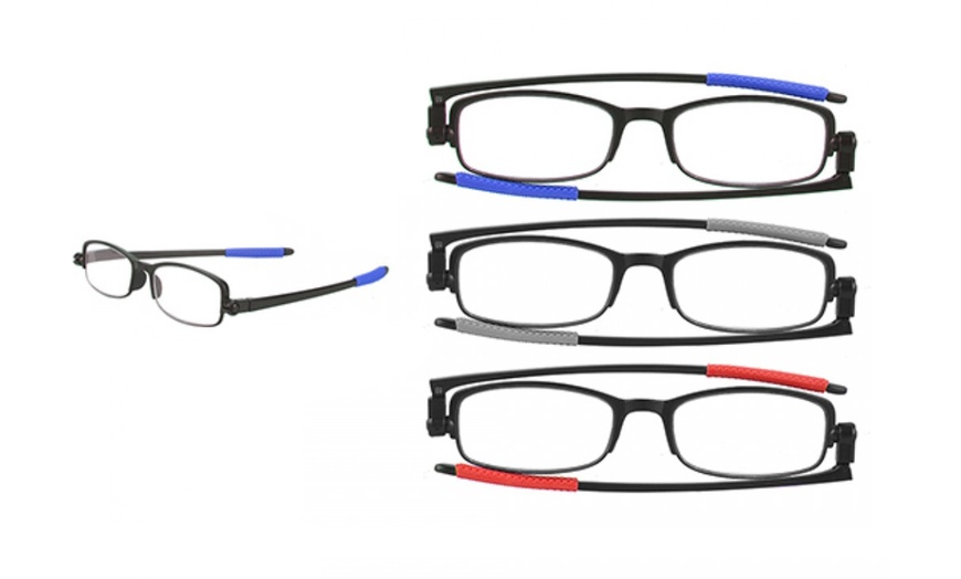 Image 3: Slim Folding Reading Glasses