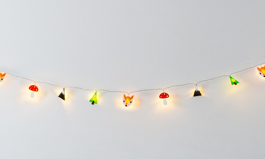 Image 3: 16 LED Kids String Lights