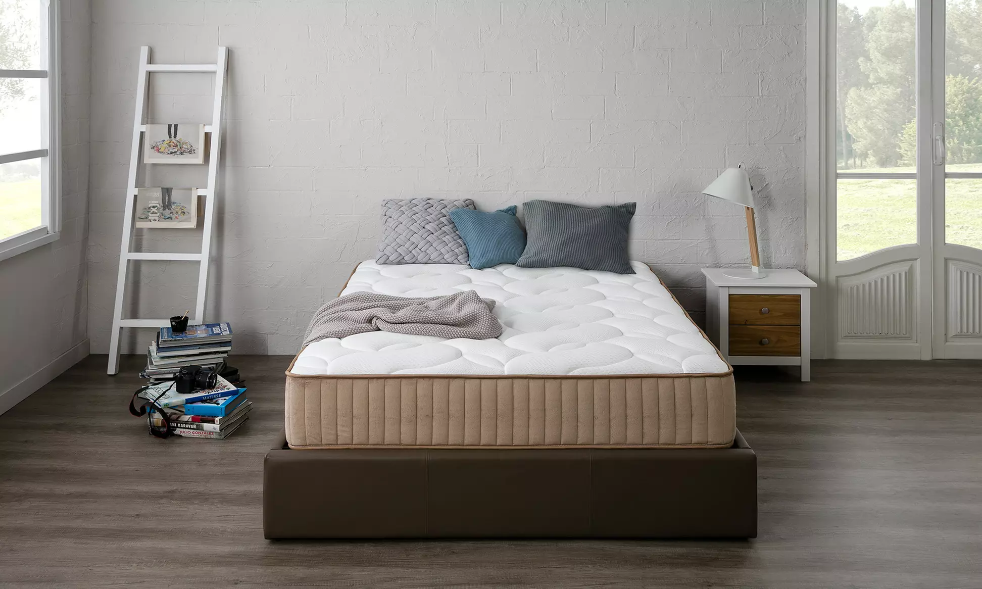 Matelas "Olympia" en latex avec soutien dynamique
