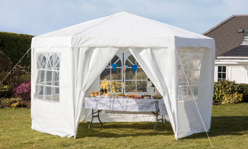 Image 3: Hexagon Party Tent 