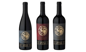 Explore Game of Thrones Wine Packs: 3, 6, or 12 Bottles Available