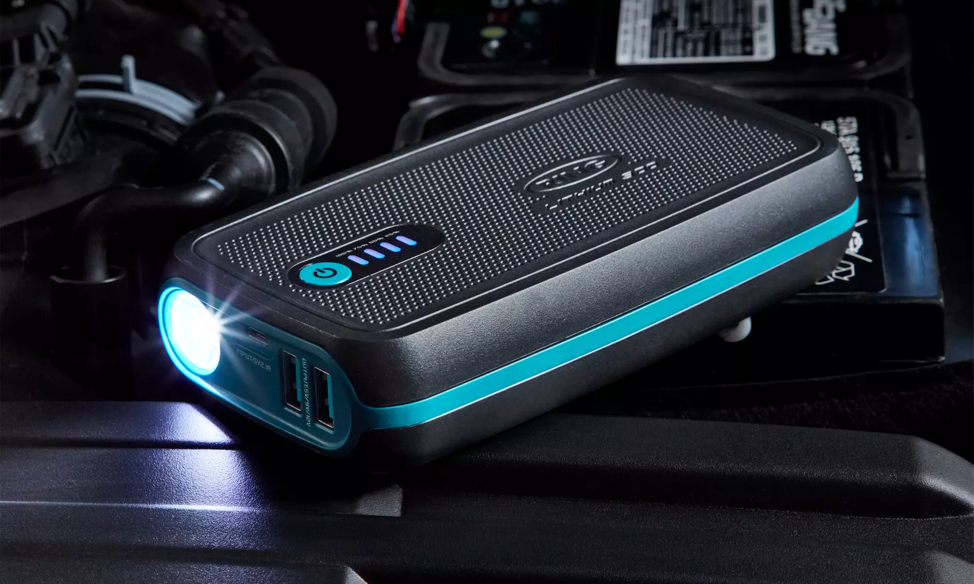 RING Booster de Démarrage Portable Compact Haute Puissance pour voitures/véhicules avec pinces intelligentes - Second Medium