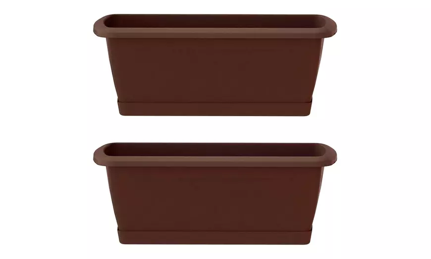 Image 6: Set van 1, 2 of 3 plantenbakken