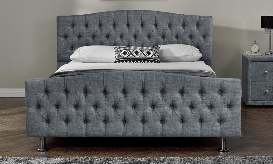 Image 2: Chesterfield Bed Frame