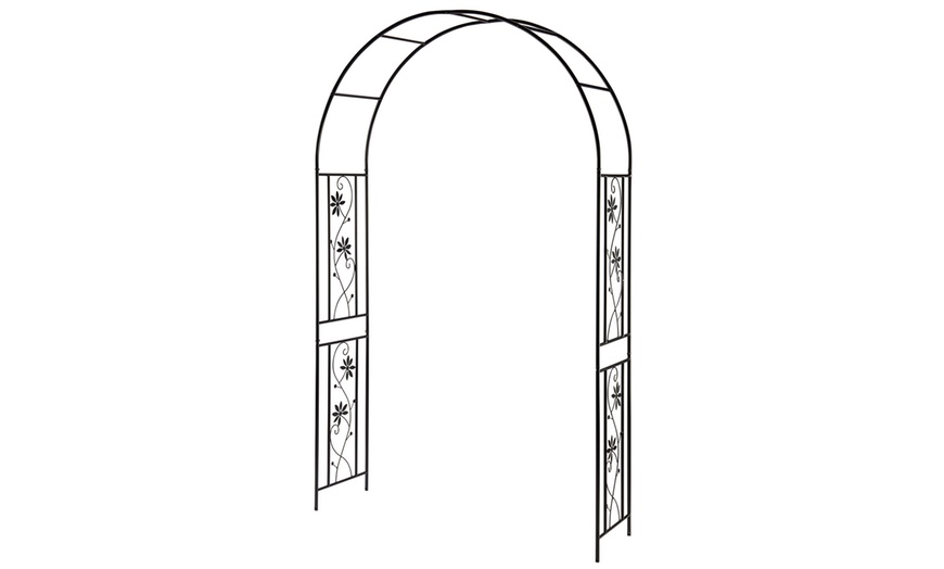 Image 2: 2.2m Metal Garden Arch