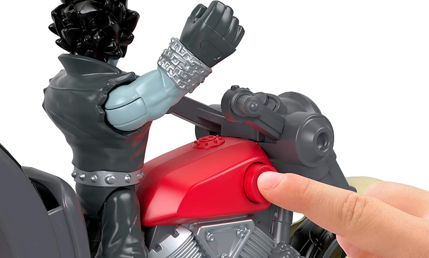 Image 4: DC Lobo Motorcycle Toy