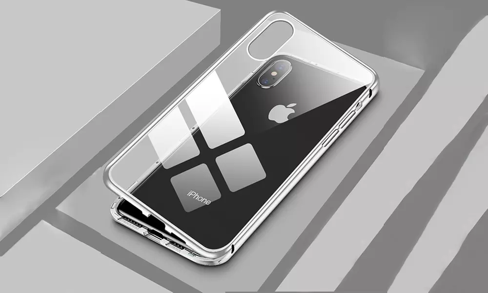 Coque arrière en verre 9H entièrement en métal à adsorption magnétique - Second Medium