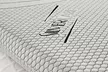 Surmatelas "Silver Care" 5 cm en mousse à mémoire de forme, taille au choix - Second Medium