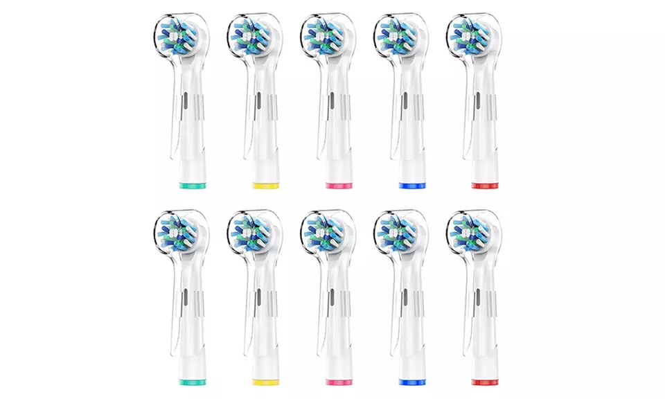 1 ou 2 packs de 10 couvres-têtes de brosse à dents compatibles Oral-B - Second Medium