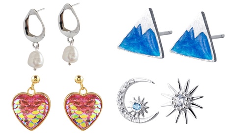 1 o 2 paia di orecchini Van Amstel con cristalli Swarovski® disponibili in 4 modelli