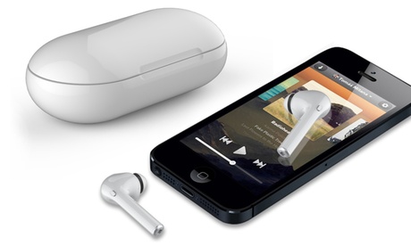 Auricolari Bluetooth con stazione magnetica di ricarica disponibili in 2 colori