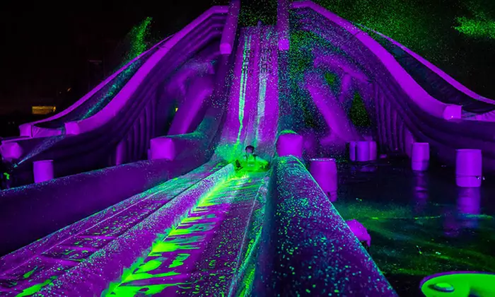 $13 for Admission for One, Valid July 28 to Blacklight Slide ($50 Value)
 - Second Medium