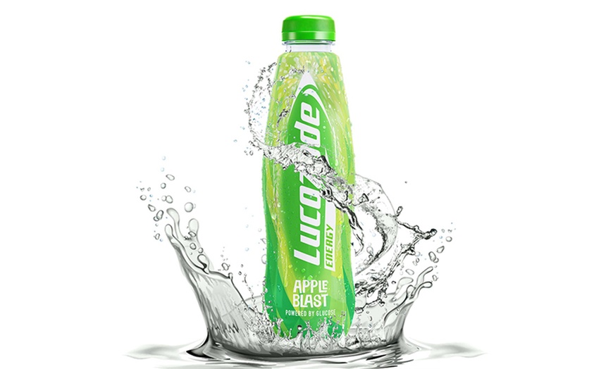 Image 27: Lucozade Energy Flavoured Sparkling Drink 380ml 24-Pack