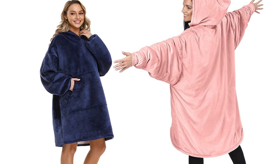 groupon oversized blanket hoodie