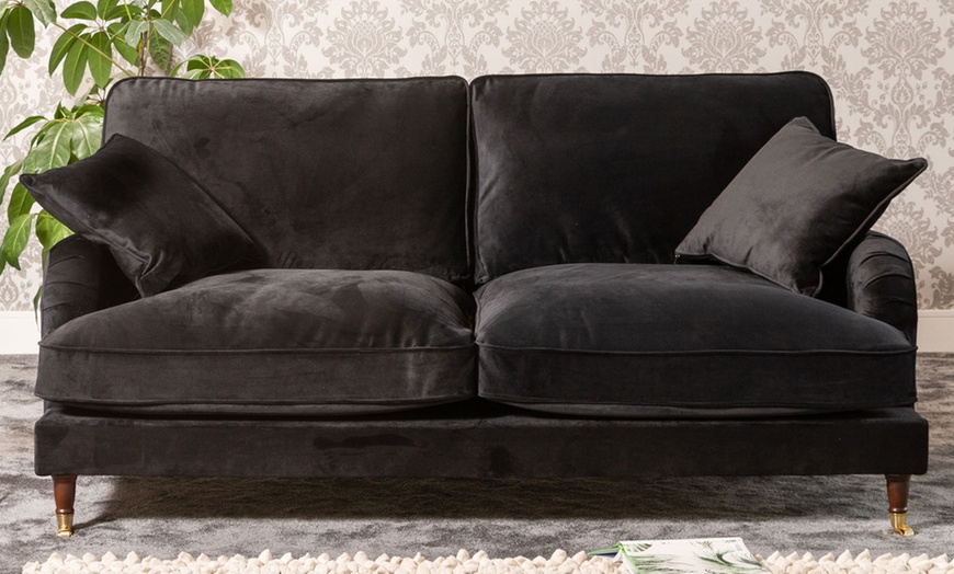 Image 8: Callaway Velvet Sofa Selection