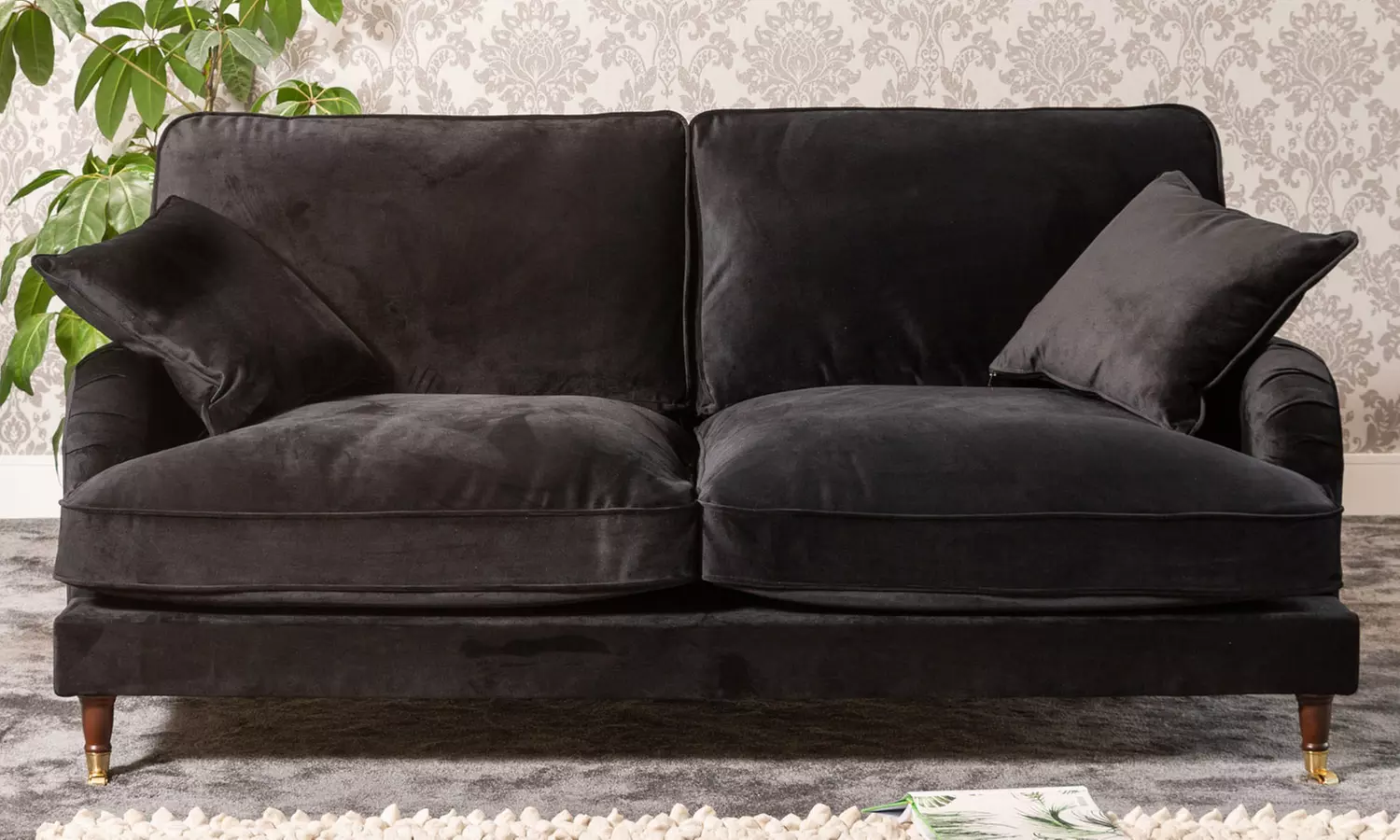 Callaway Velvet Sofa Selection