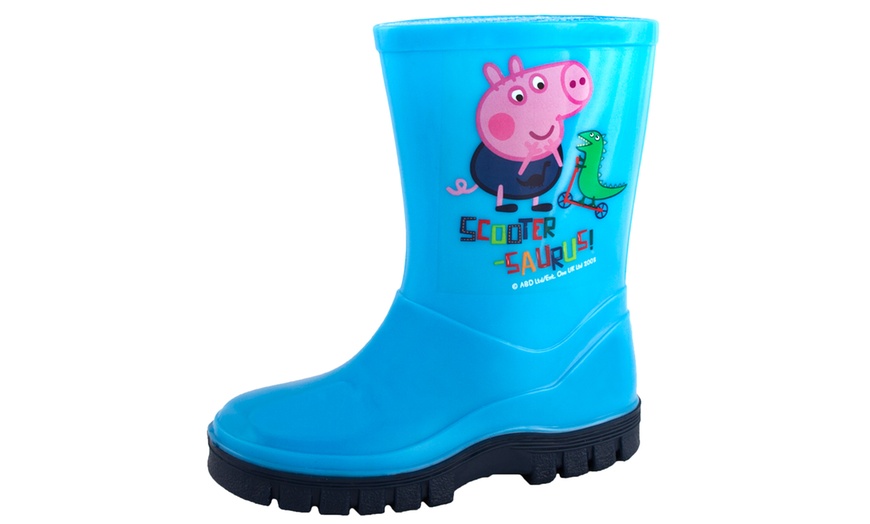 Image 2: Boys' Character Light-Up Wellies