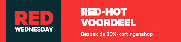 Red-Hot voordeel op alles! Vlammende kortingen tot 30% met code HEET.