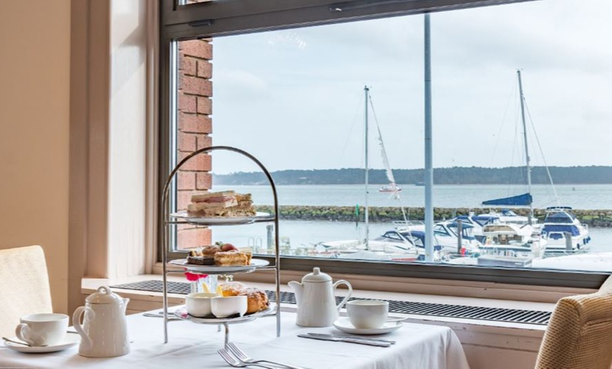 Image 1: Afternoon Tea for Two at Poole Quay Hotel