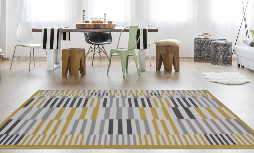 Image 7: Modern Ochre Rug