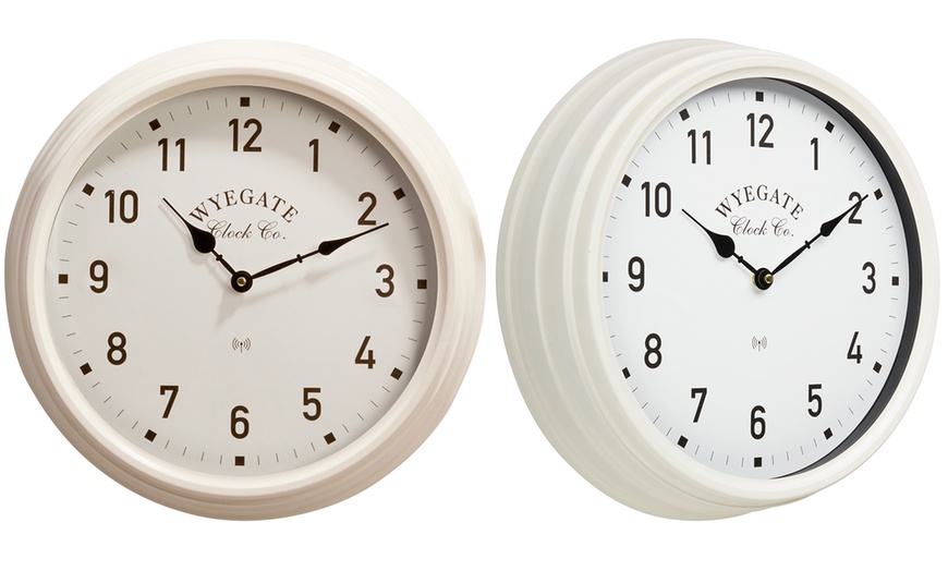 Image 3: Wyegate Garden Wall Clock